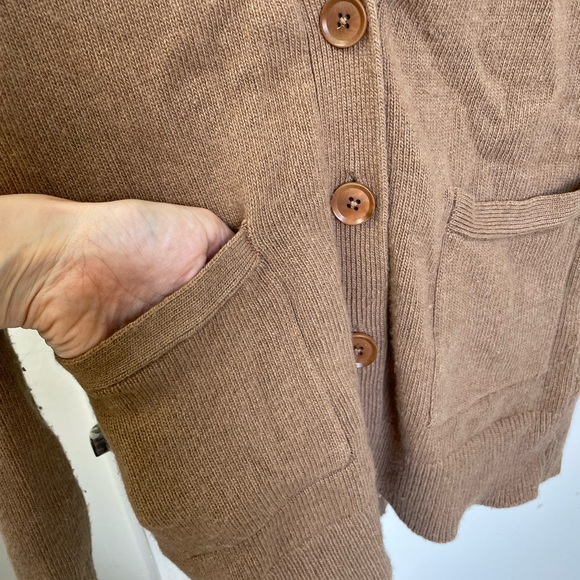 Banana Republic Italian Wool Cashmere Cardigan with Pockets - Picture 5 of 8